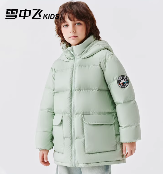 【雪中飞kids】儿童长款羽绒服